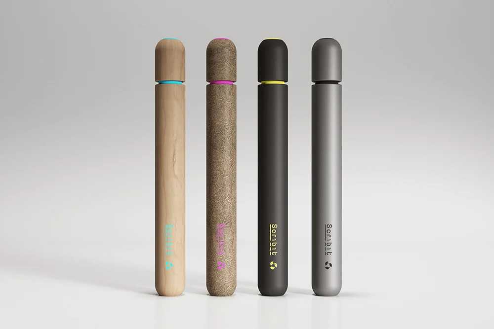 World’s First Compostable Marker by Carlo Ratti Associati