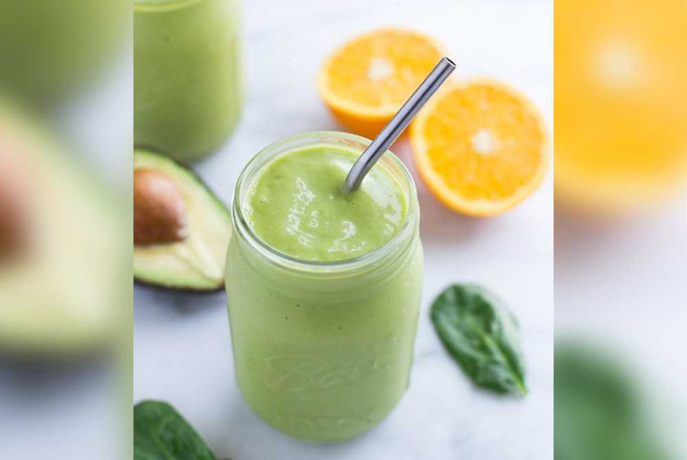 Avocado, kiwi and orange smoothie - Homemade Drinks