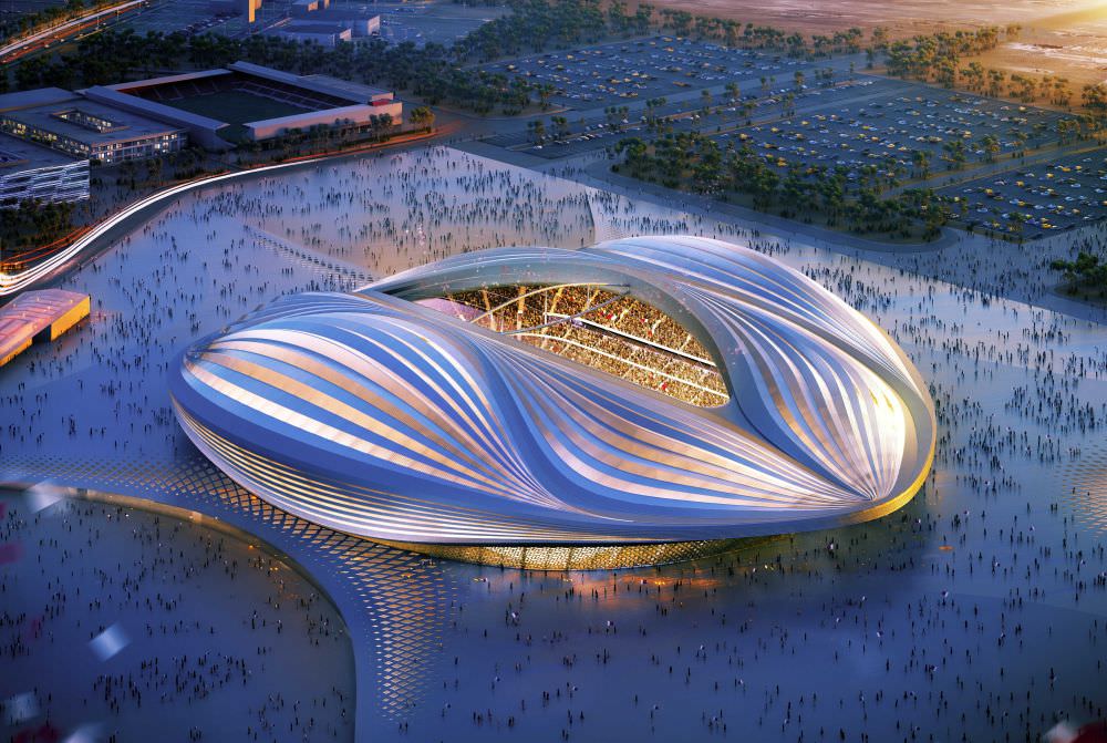 Al Janoub World Cup Stadium Qatar - Weirdest Architectures Around the World