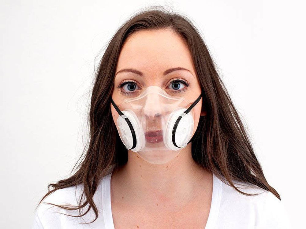 Bubl Reusable Clear Face Mask