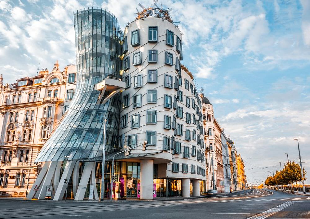 Dancing House Prague Czech Republic - Weirdest Architectures Around the World