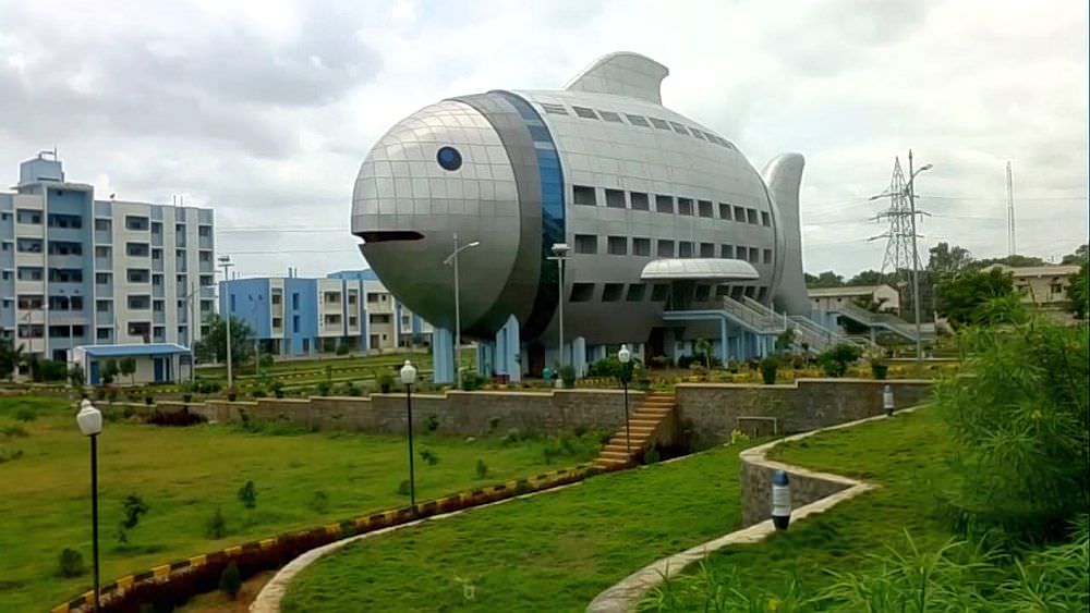 National Fisheries Development Board Hyderabad India - Weirdest Architectures Around the World