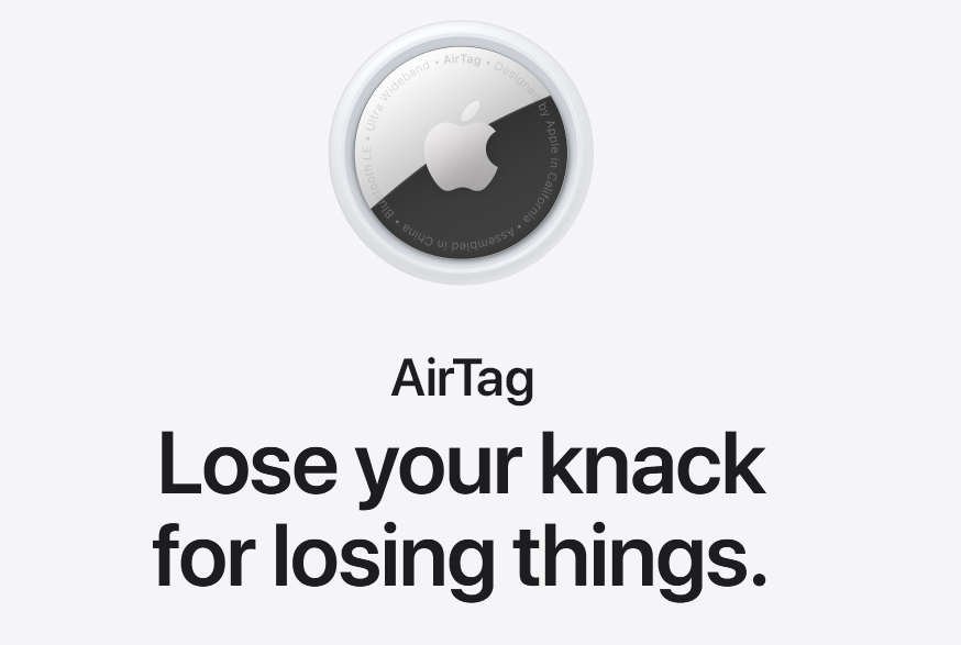 Apple Airtag banner
