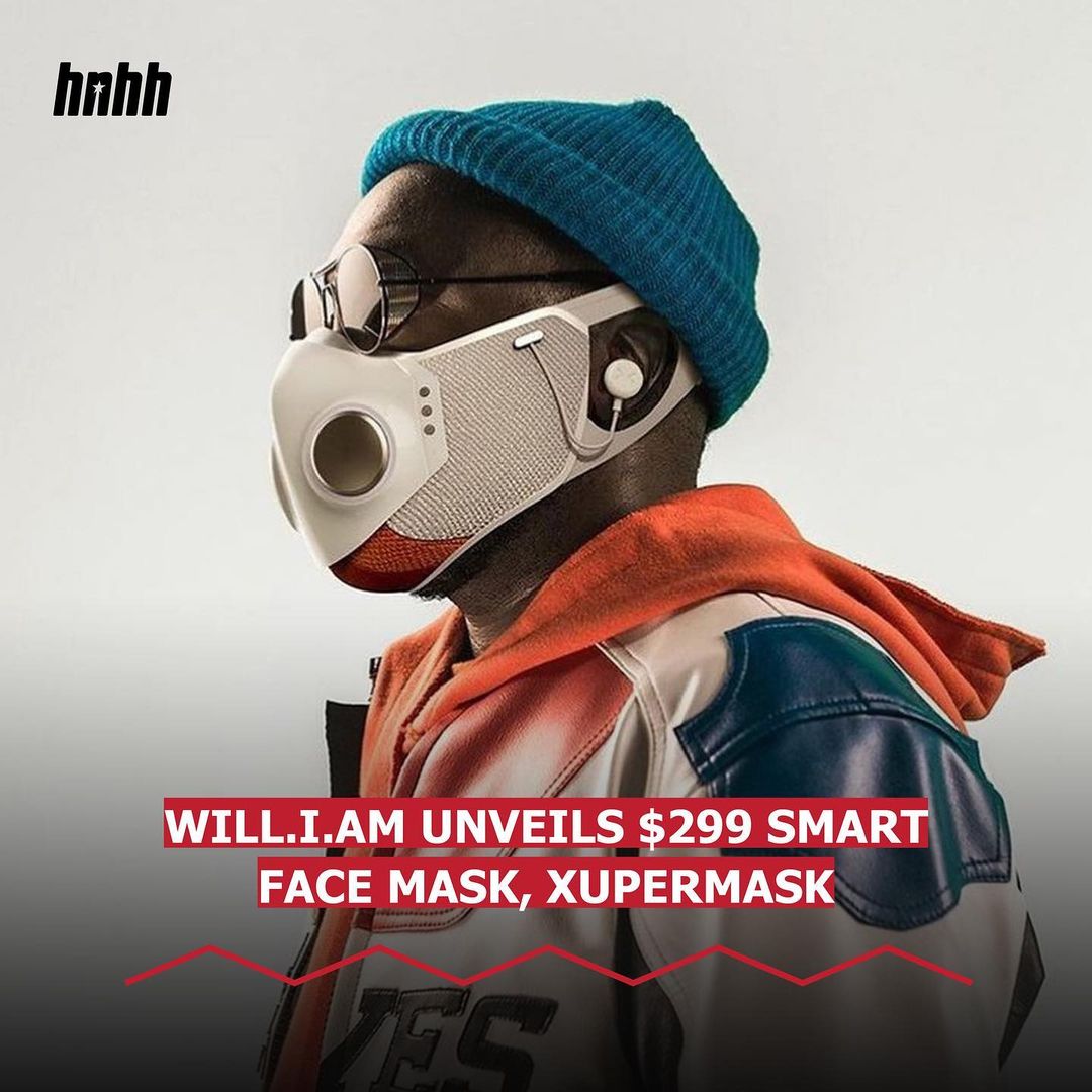 Will.i.am wearing Xupermask