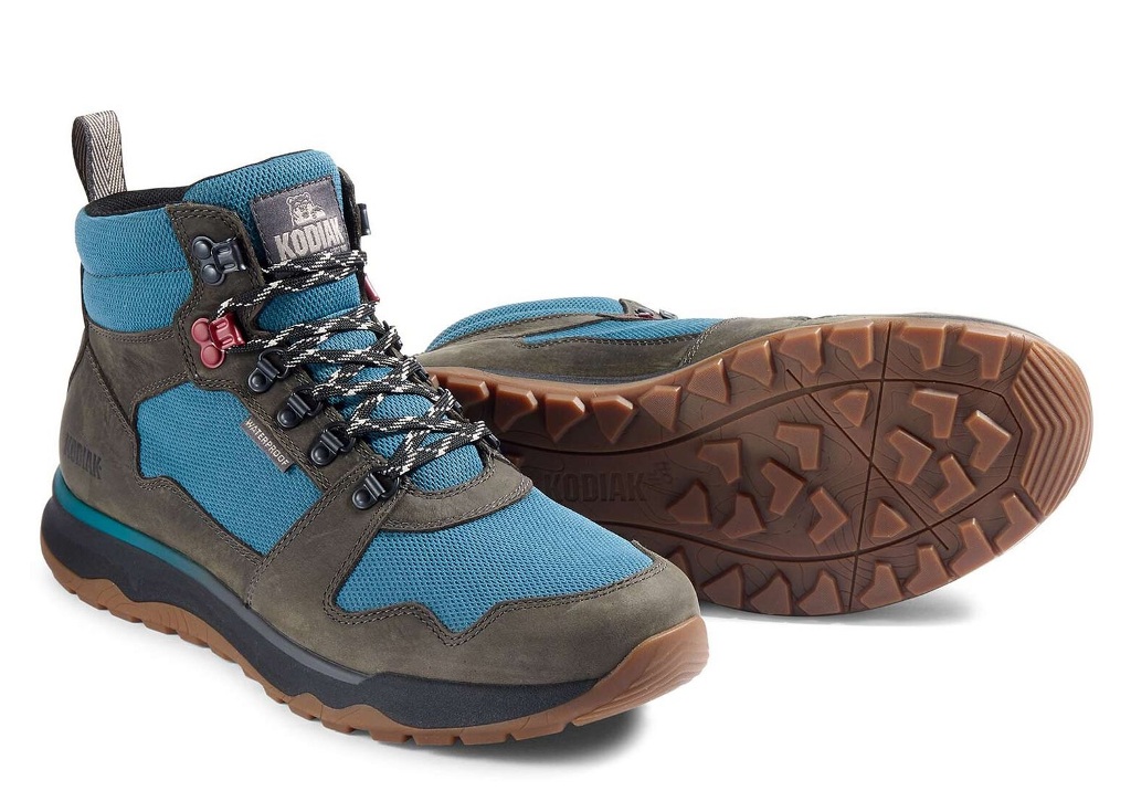 a pair of Kodiak Skogan Mid Waterproof Hiker shoe