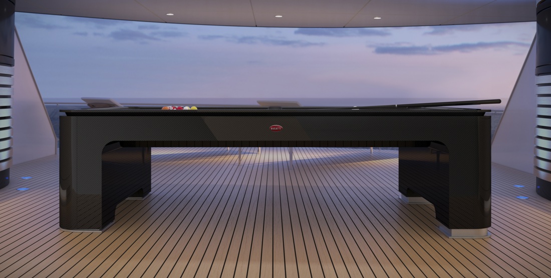 Bugatti Superyachts Pool Table