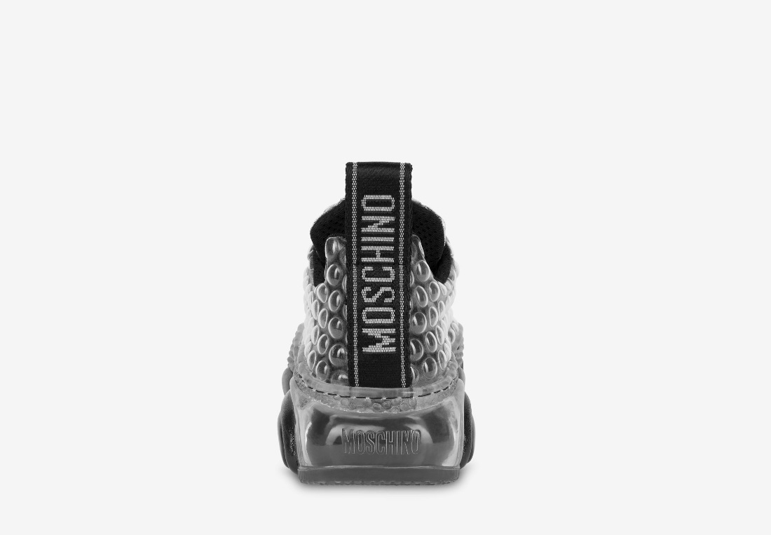 Moschino Bubble Wrap Sneakers heel