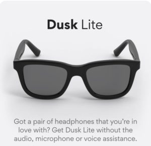Dusk lite electrochromic smart sunglasses