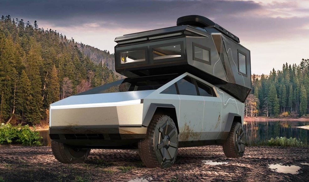 Loki Basecamp Cybertruck camper shell