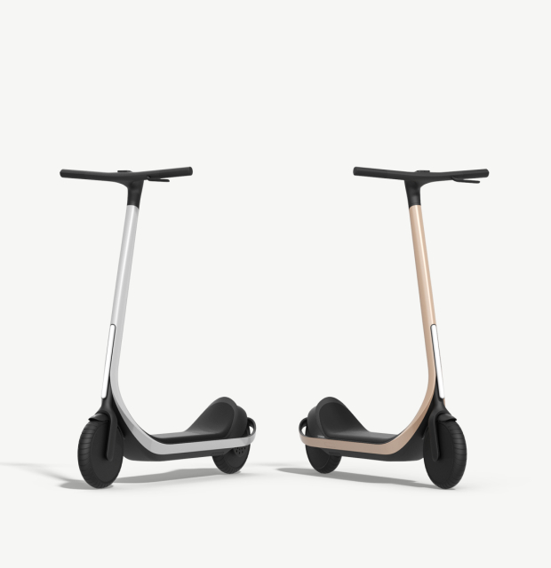 Scotsman 3D printed electric scooter pair