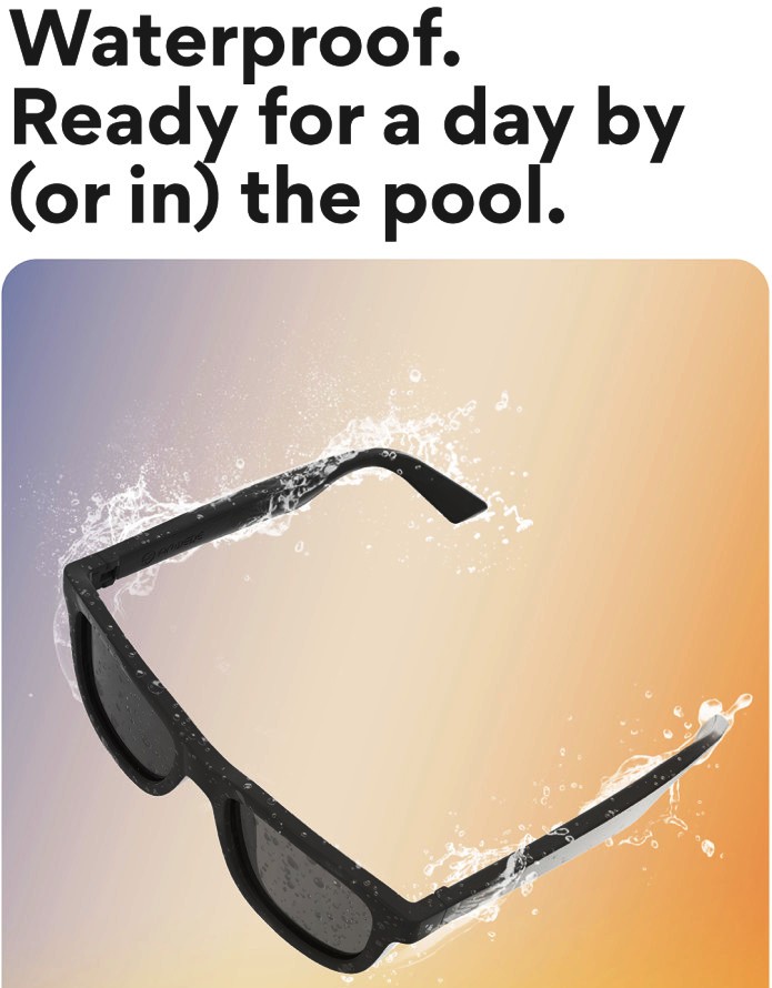IP65 protected waterproof Dusk sunglasses