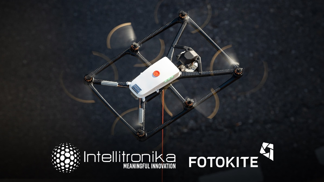 Fotokite Sigma drone from above