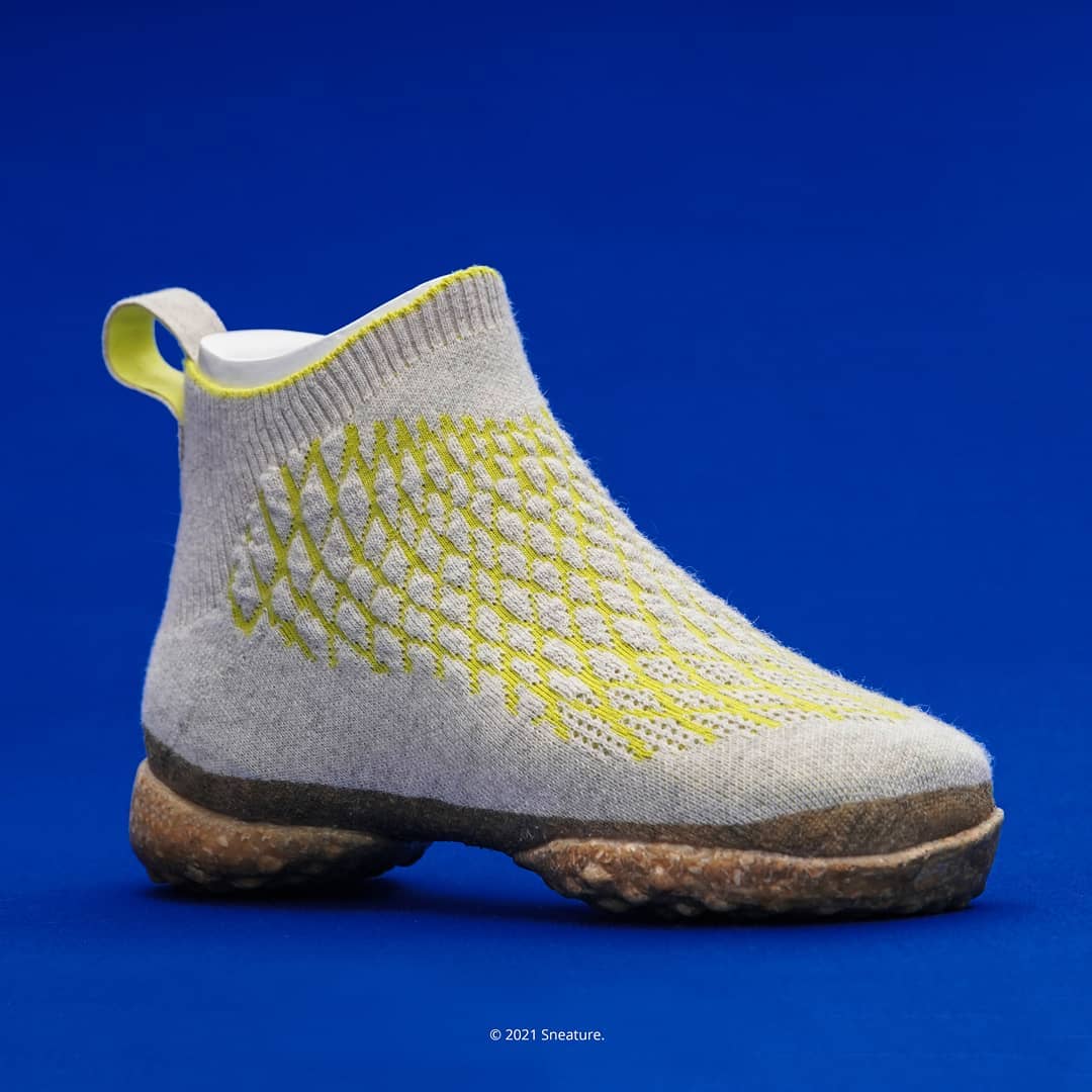 Sneature biodegradable sneaker