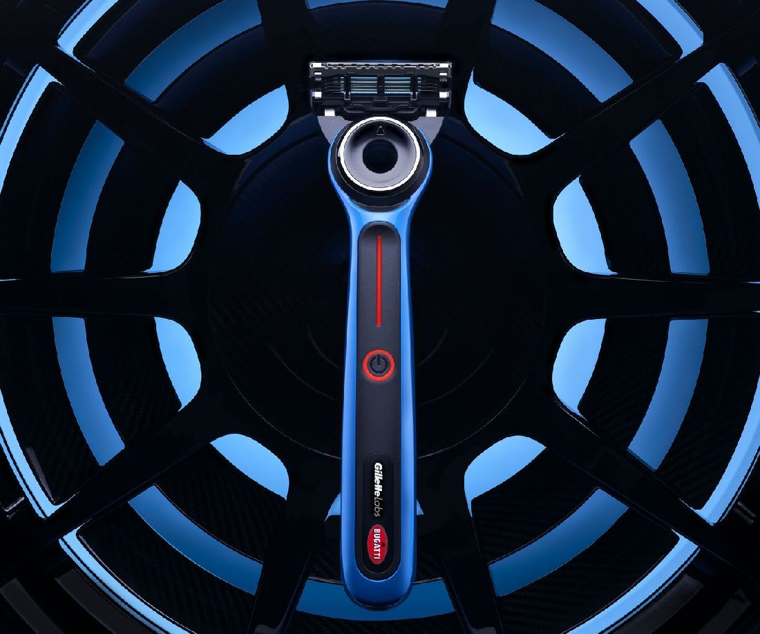 Bugatti & GilletteLabs collab for heated razor