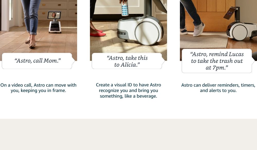 Amazon’s Home Astro Robots Alerts