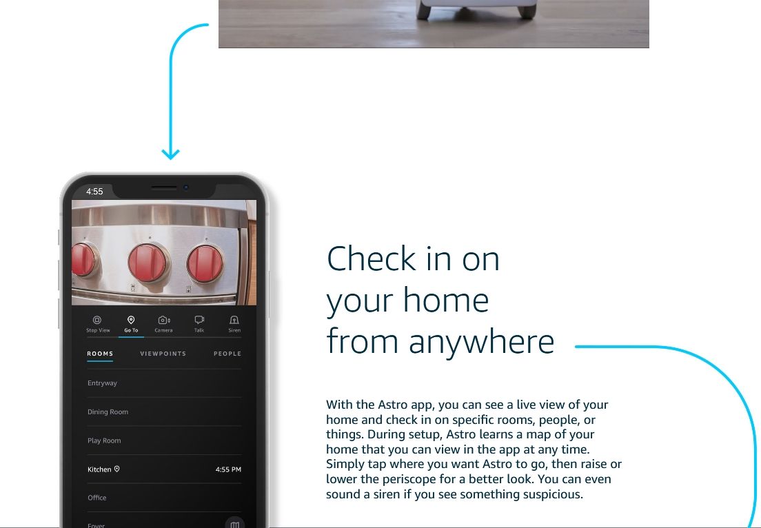 Amazon’s Home Monitoring Robot Astro