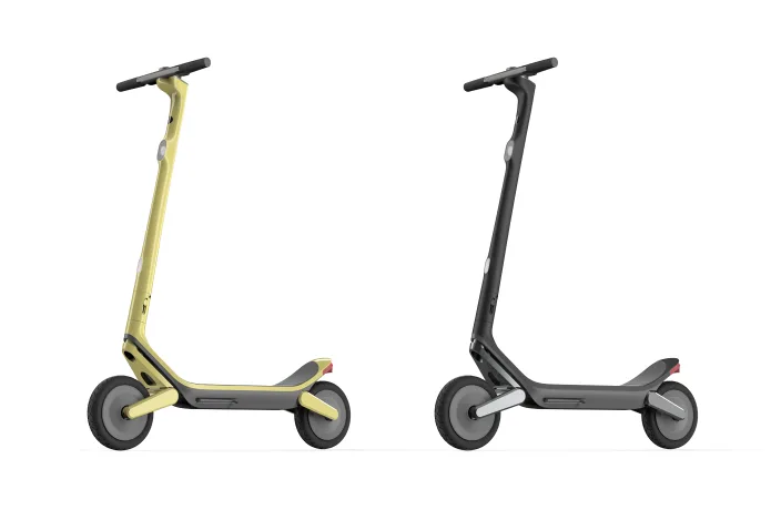 Color variants of Unagi e-scooter