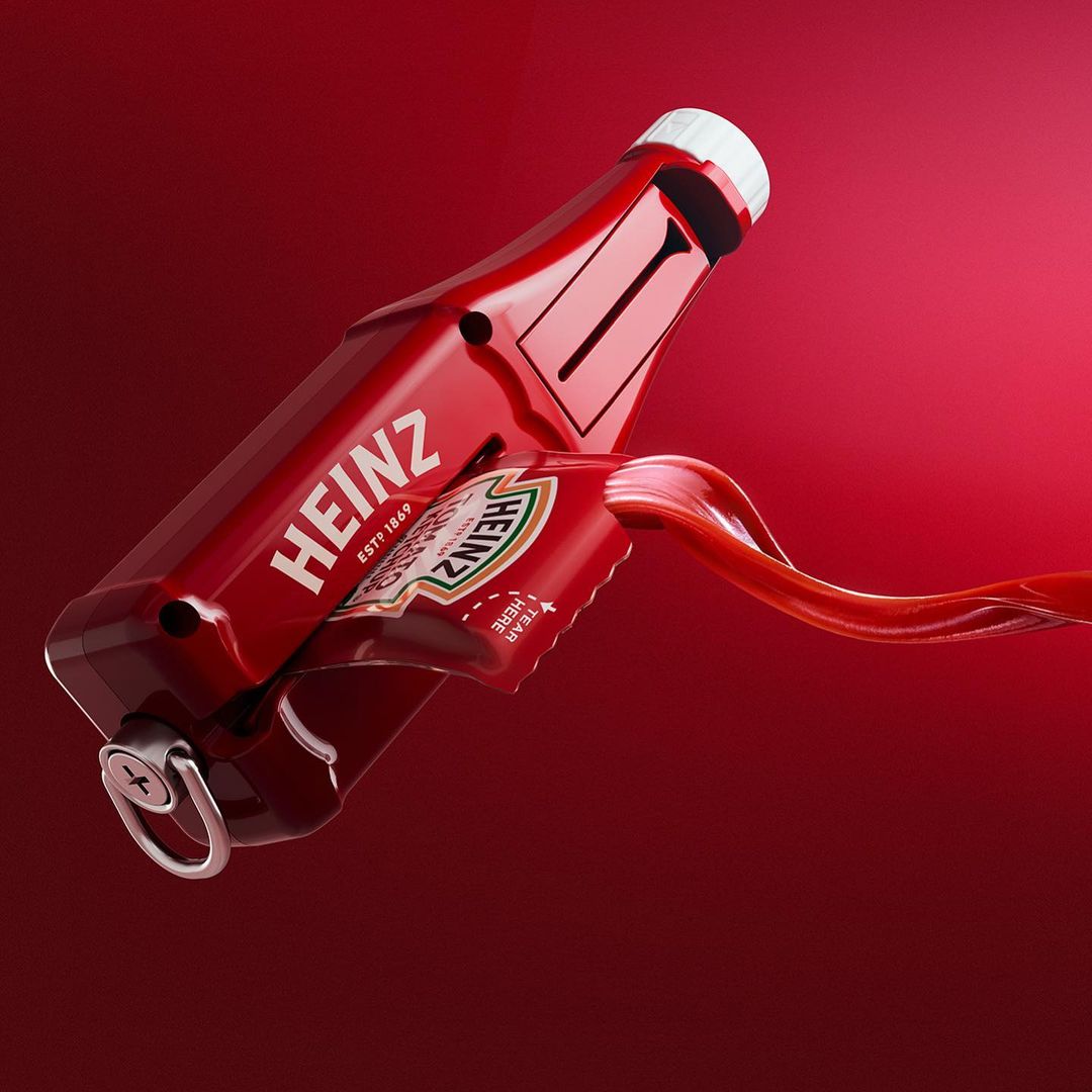 Heinz sauce packet squeezer