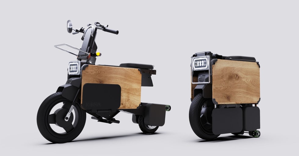 Japanese foldable electric bike