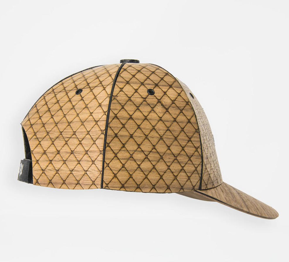 Kapl wood cap side view