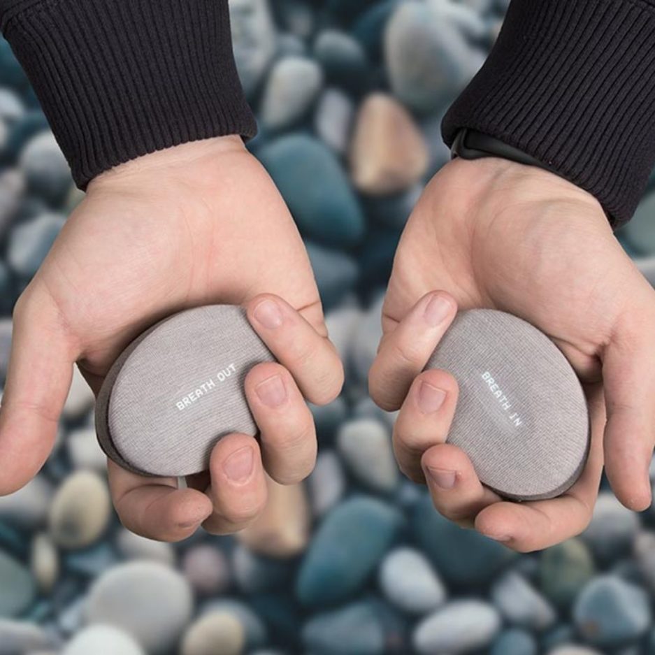 This Pebble Shaped Device Will De-stress Your Mind