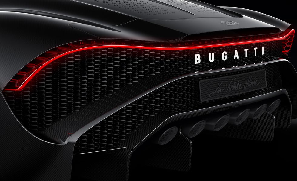 Bugatti La Voiture Noire Car Bumper 
