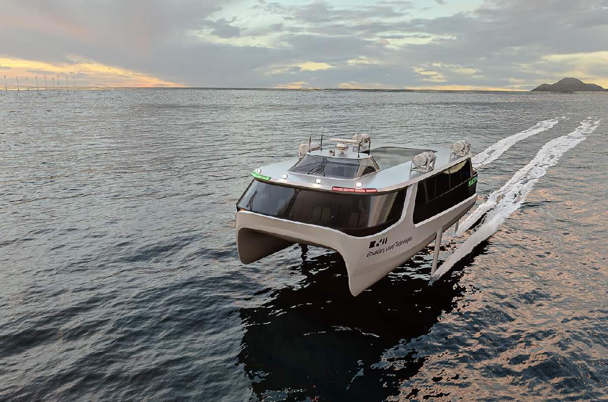 Electra: Fastest & Longest Range (100NM) Hydrofoil Electric Ferry