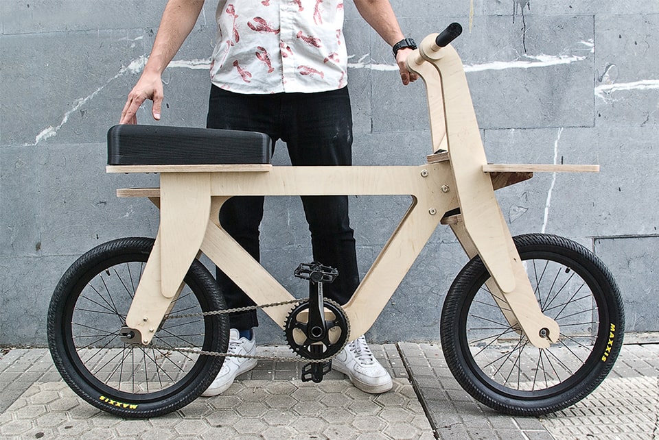 Open sourced 3D printed Openbike