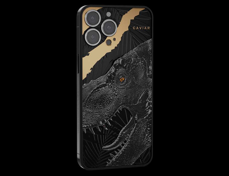 Tyrannophone iPhone 13 pro by Caviar