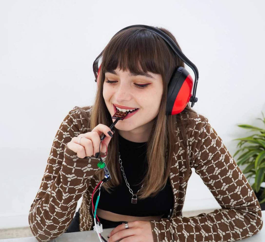 Noelia Martin's Bit-N Music Lollipop hearing aid