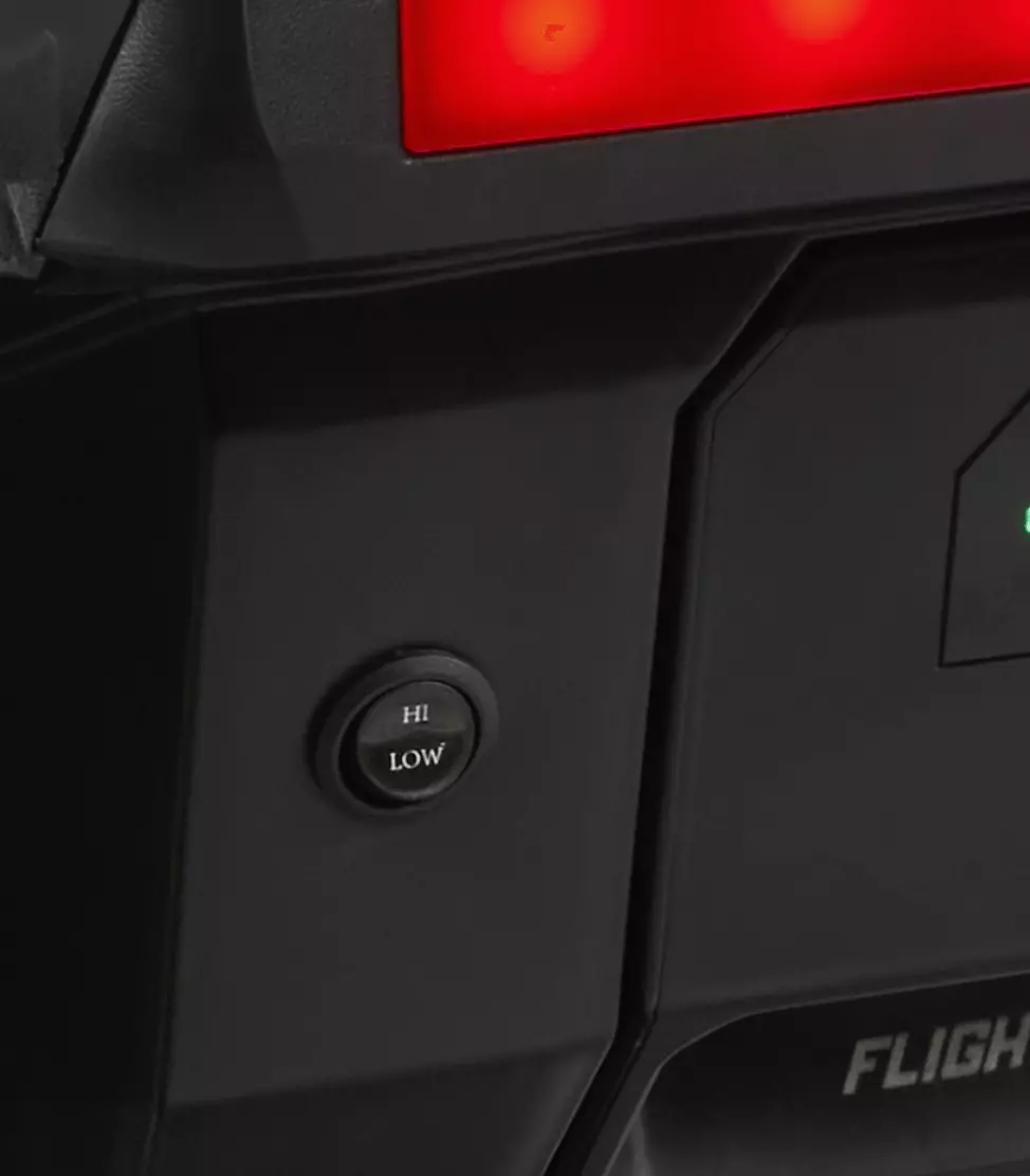 Tesla Cyberquad speed control button