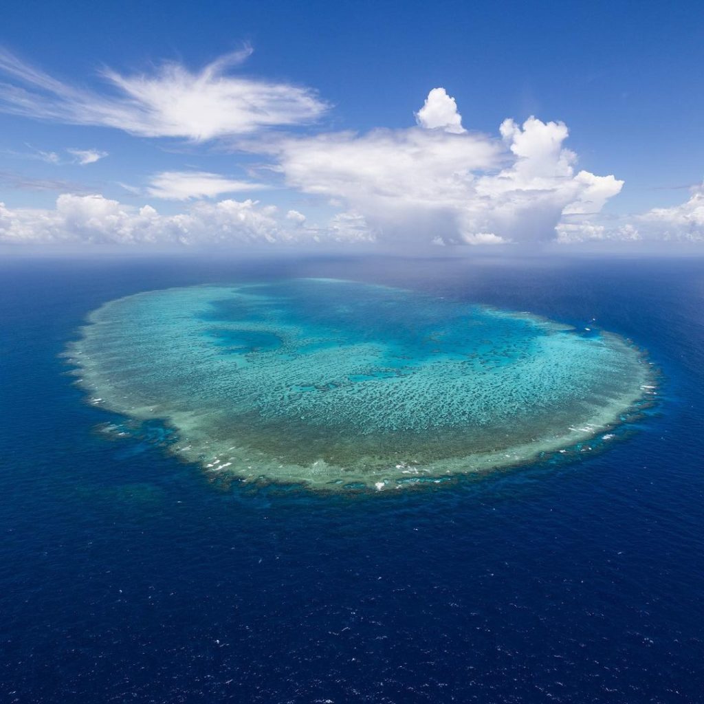 Adidas' Floating (& Sustainable) Tennis Court In Great Barrier Reef