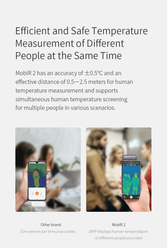 Guide Sensmart thermal IR camera us in mass temperature screening