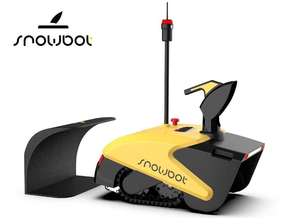 Snowbot remote controlled snow blower