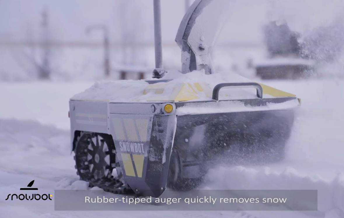 Snowbot s1 snow blower auger