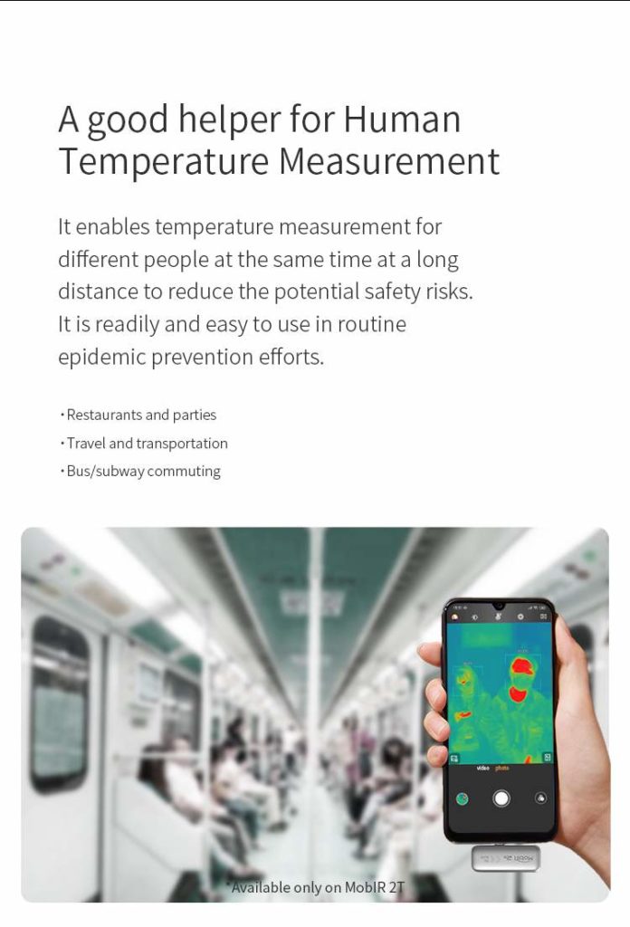 Thermal Autofocus Camera use in human temperature screening