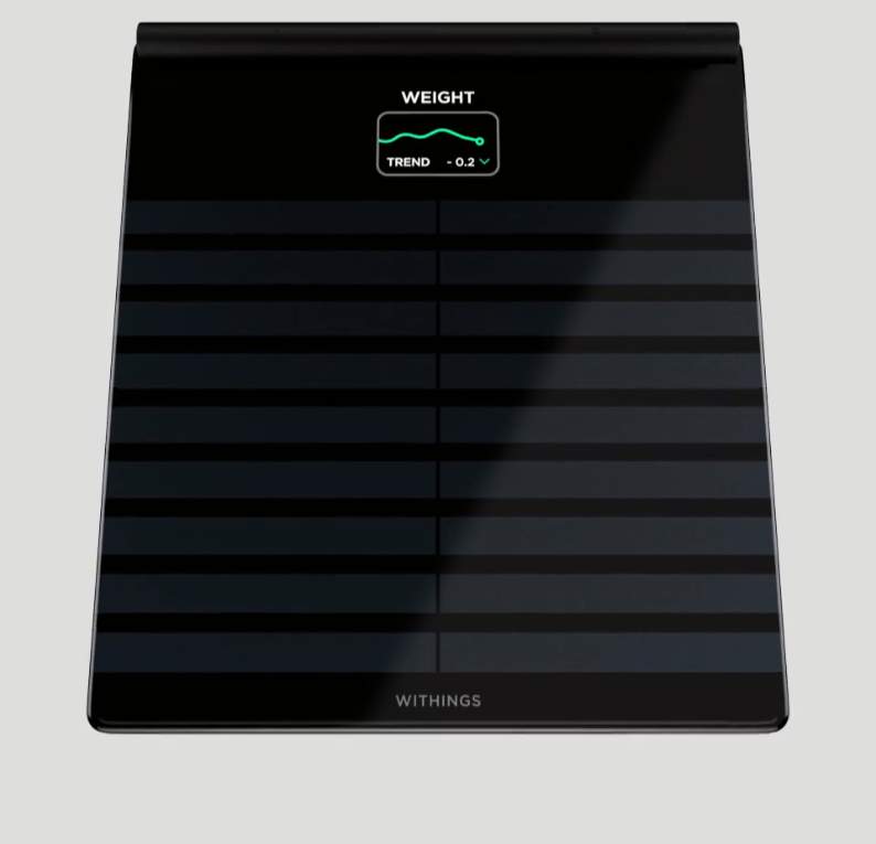 WITHINGS Body Scan Smart Scales with 6-Lead ECG, Segmental Body Composition  Analysis, Weighing Scales Body Weight & Vascular Age, Visceral Fat, AFib  Detection, Heart Rate, Nerve Health IOS/Android : : Health 