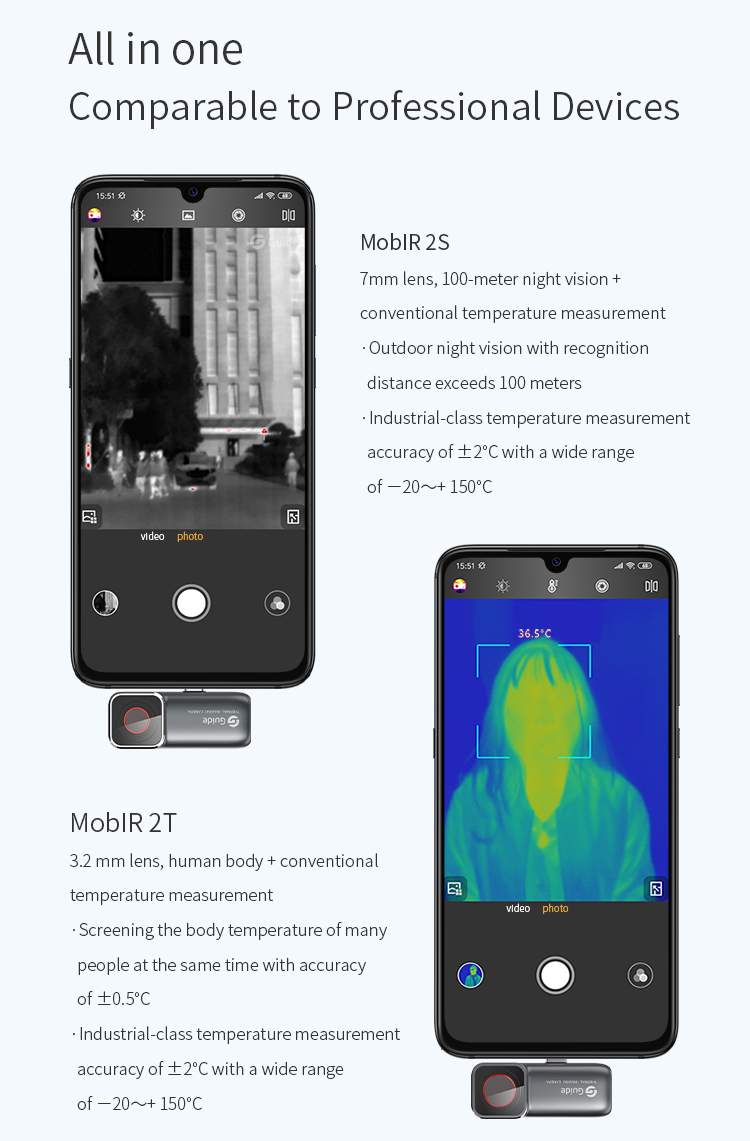 Guide Sensmart World's 1st Thermal IR Camera For Smartphones