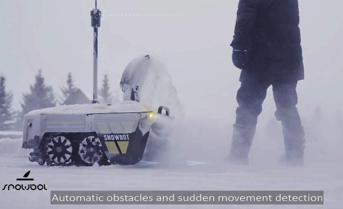 Snowbot s1 obstacle detection