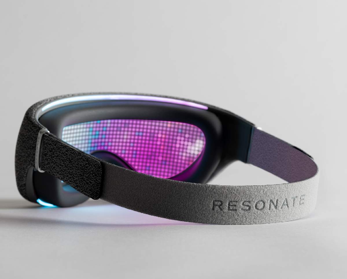 Headband of LightVision meditation headset