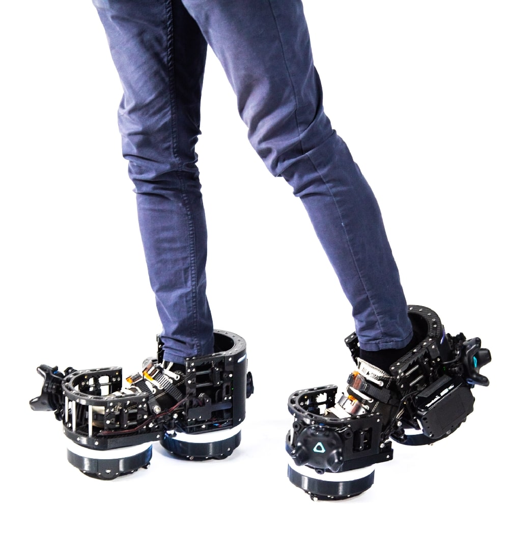 Walking with Ekto One VR boots