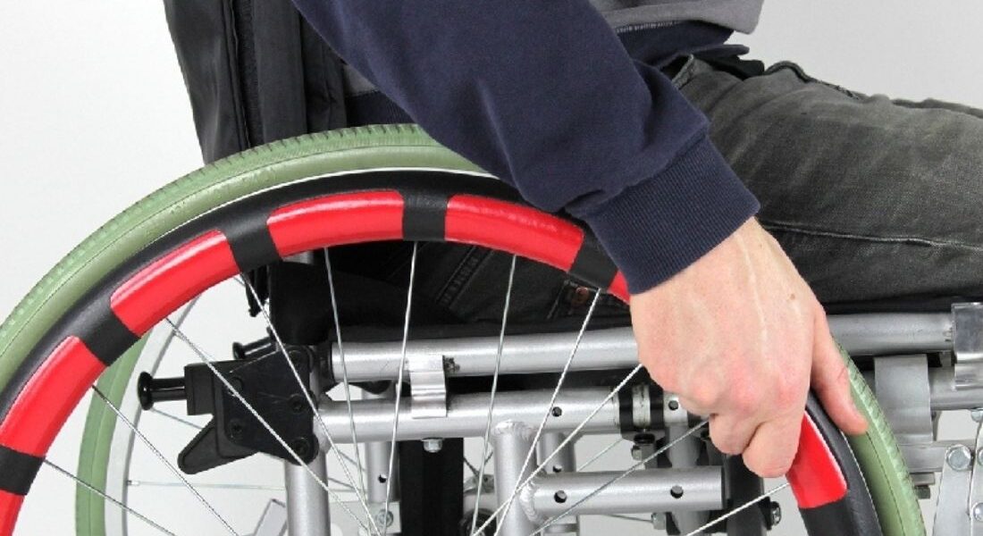 Grip Wheelchair Rim Cover For Better Ergonomics