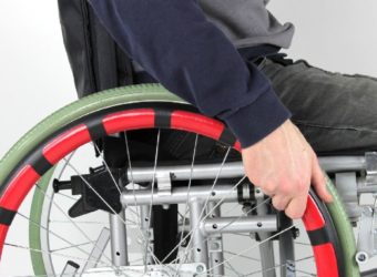 Grip Wheelchair Rim Cover For Better Ergonomics