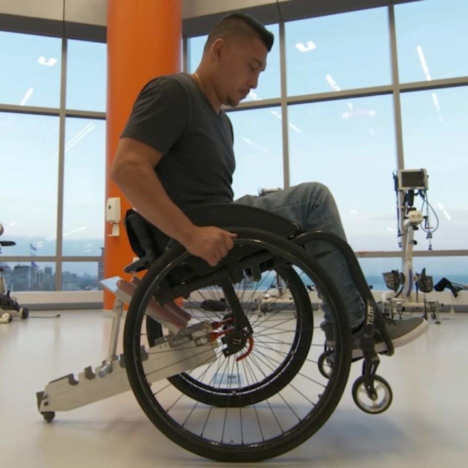 Alligator Tail Ease Mobility Of Wheelchair Users