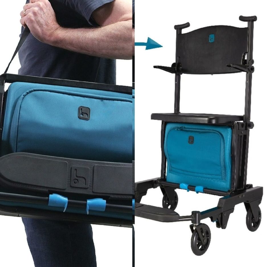 Traveller Chair Foldable Wheelchair & Carry-on