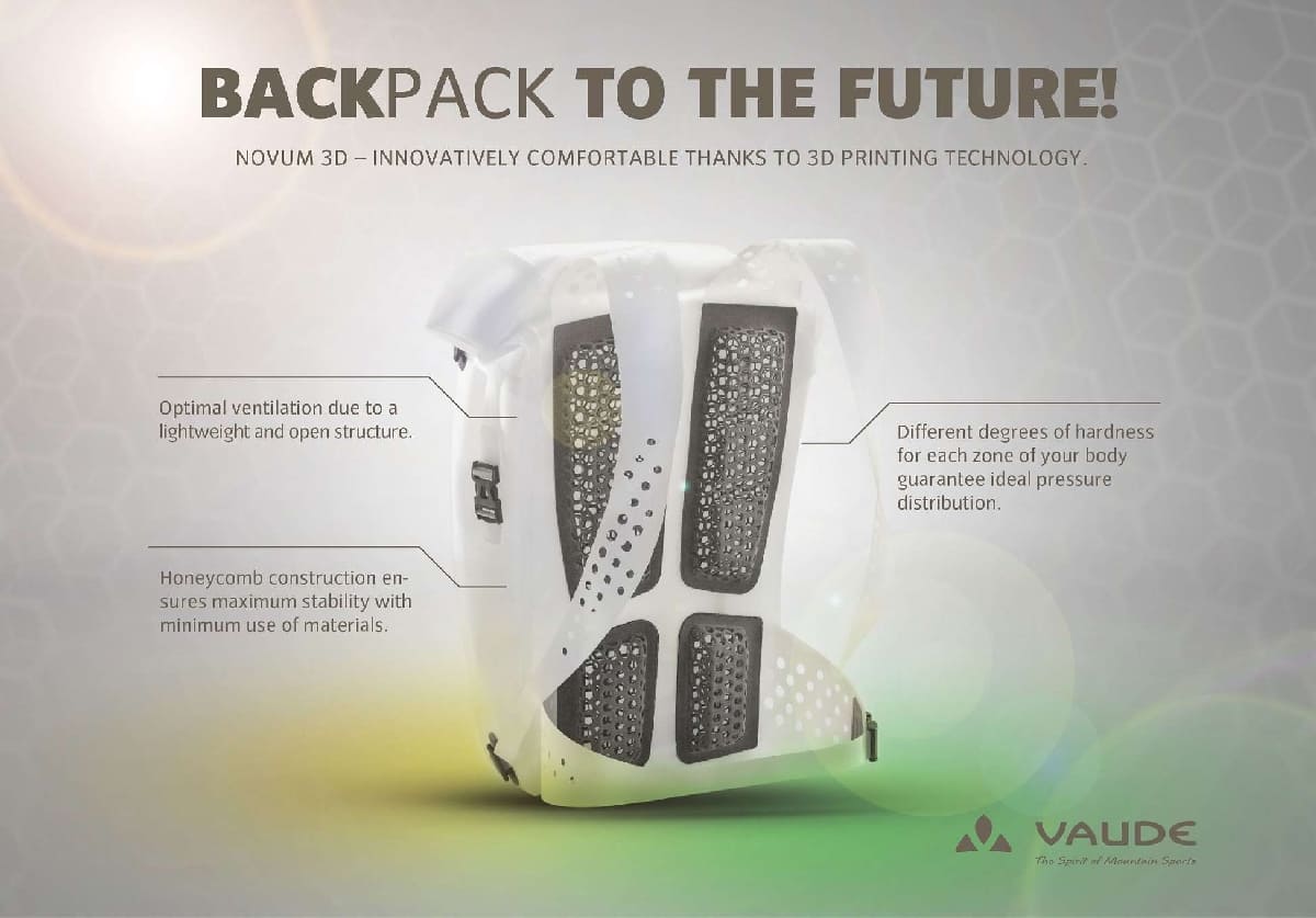 Vaude Novum 3D backpack features