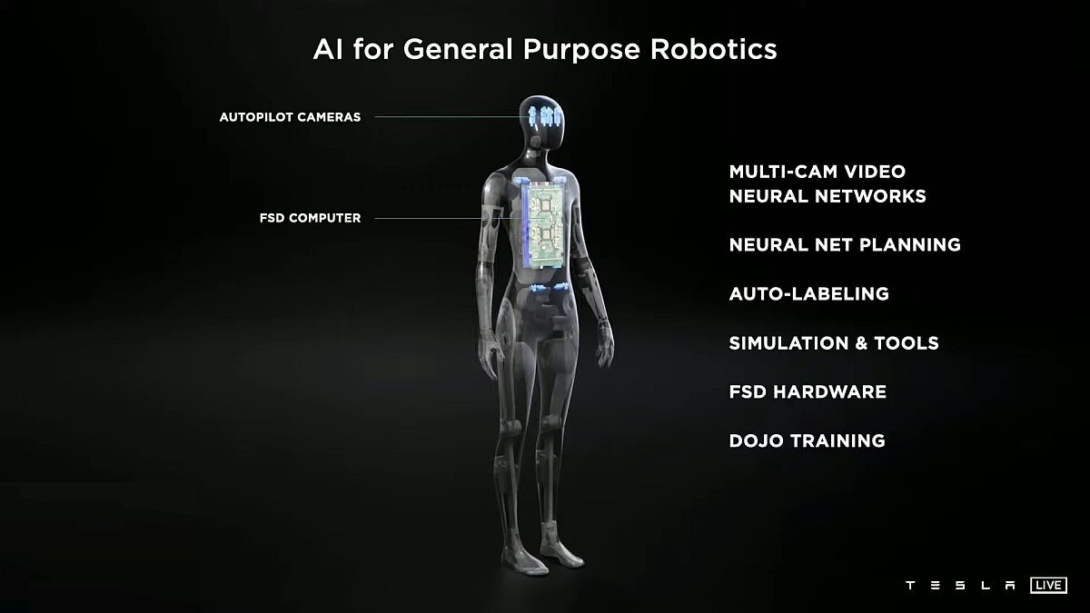 Tesla optimus bot features
